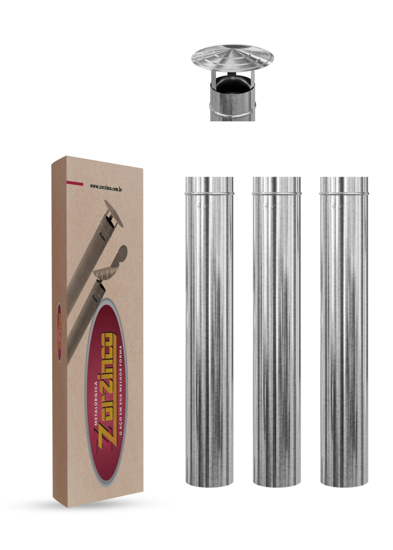 Kit chaminé para Fornos a Lenha