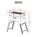 Churrasqueira Prática - zorzinco