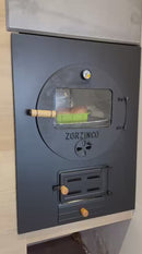 Forno de Embutir Porta de Alumínio Fundido